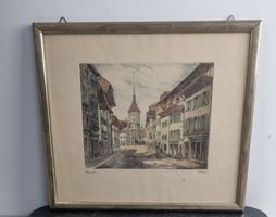 Stich Obertor Aarau Signatur Blank