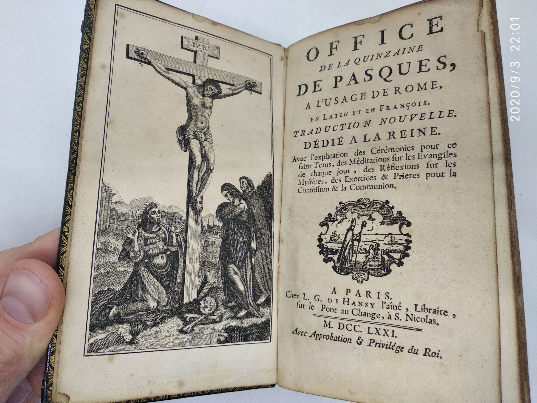 Bücher: OSTER-MESSEBUCH 1771 – Gebraucht aus Goldach von Gaip