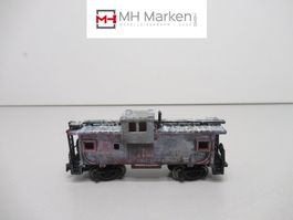 Atlas Güterzugbegleitwagen Caboose der AT&SF gealtert Spur N