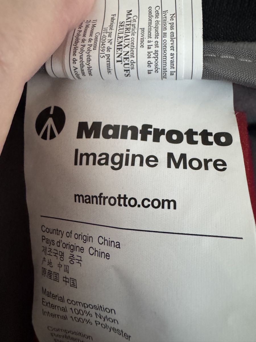 Manfrotto Zaini: Manfrotto Foto Rucksack L - NEU  -  Schnäppchen – Nuovo (secondo la descrizione) da Gurmels venduto da topsommer 6