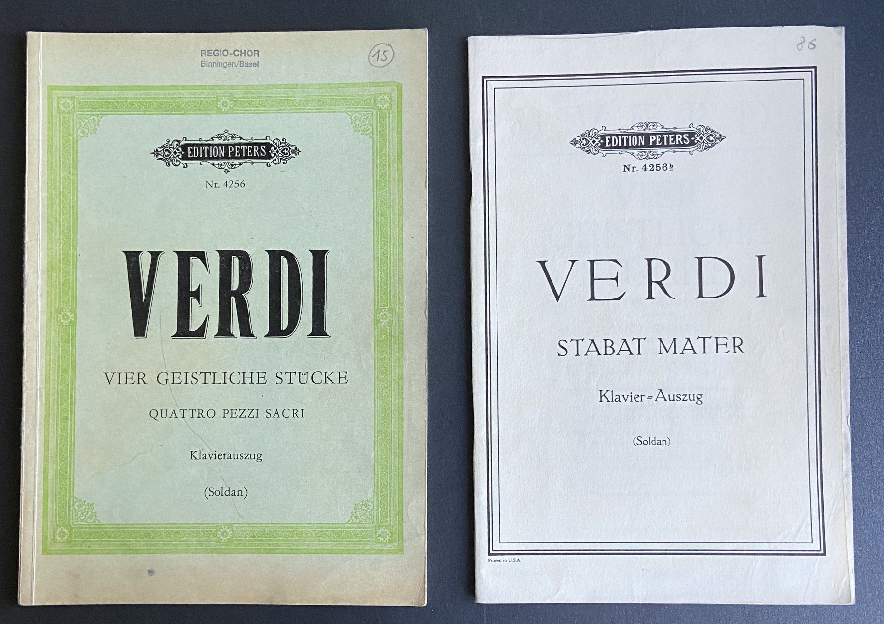 Libri: Notenbroschüren Klassik "Verdi" – Usato da Böckten venduto da Hansi36