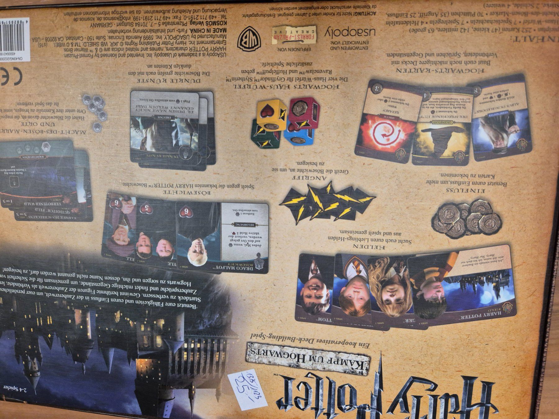 Kosmos Spiele: Harry Potter: Kampf um Hogwarts - b11 – Gebraucht aus Schwarzenburg von Flamingo07 1