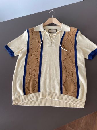 Gucci Knitted Polo Shirt