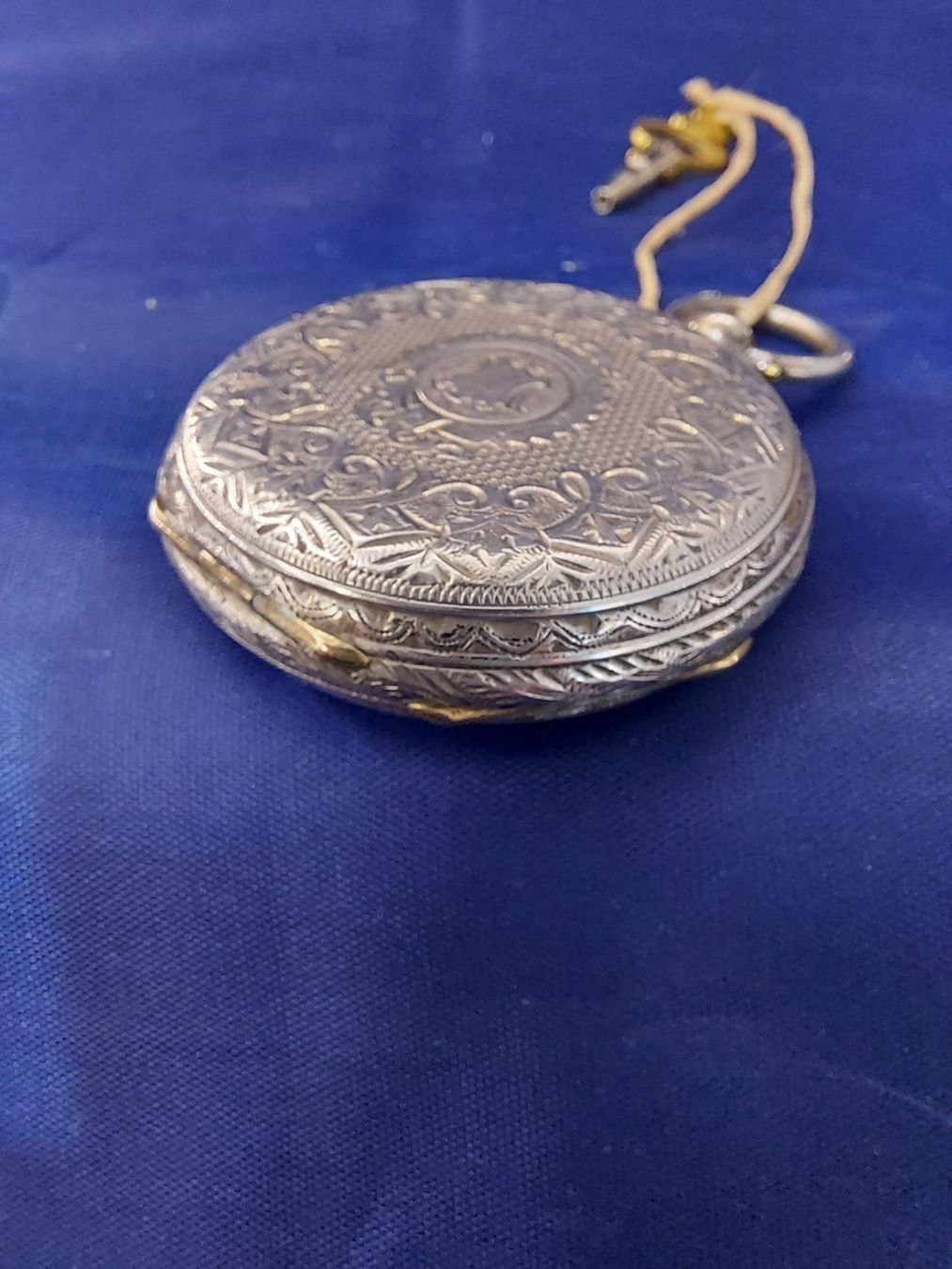 Uhren: antike Savonnette fine silver Taschenuhr – Gebraucht aus Bassersdorf von antik_leo 3