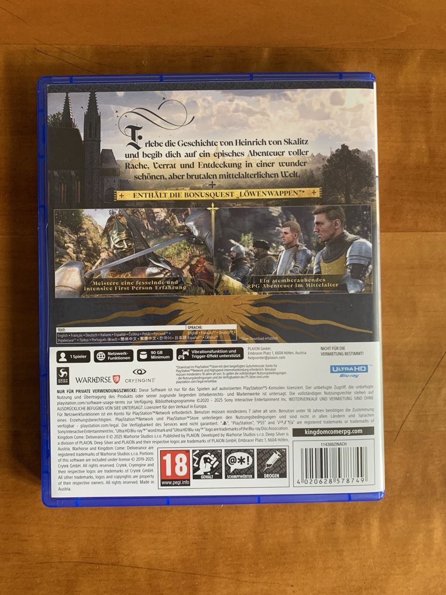 Kingdom come deliverance 2 PS5 - Jeux vidéo
