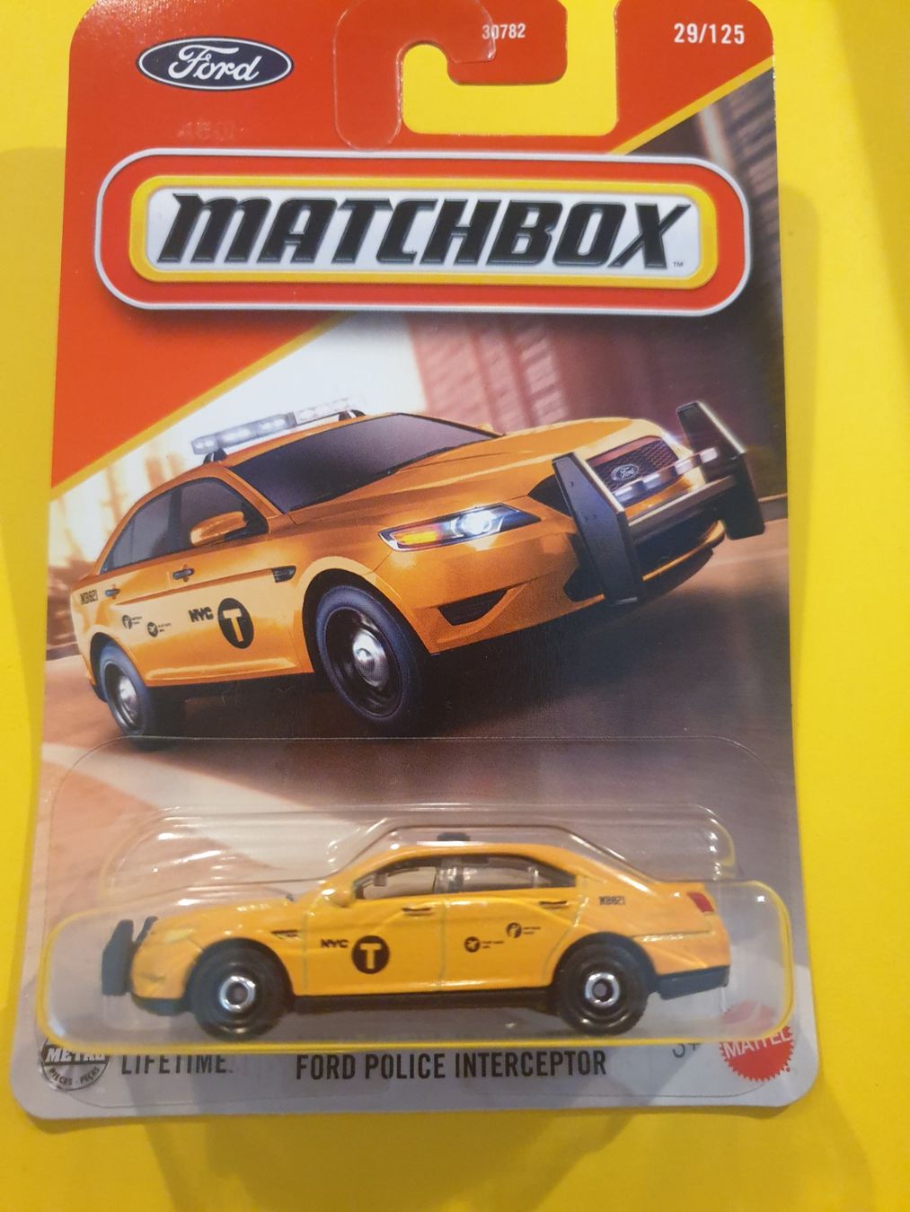 Matchbox Modellautos: Matchbox FORD POLICE INTERCEPTOR – Neu und originalverpackt aus Oftringen von Rotor 1