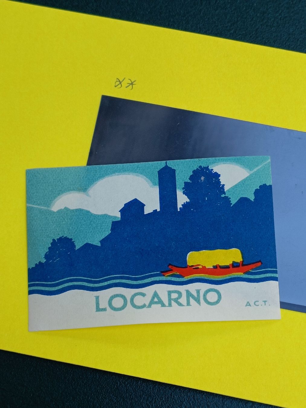 Tous les timbres: Litho Werbe Vignette Briefmarke / Locarno  – D'occasion à Brugg AG par Ente015