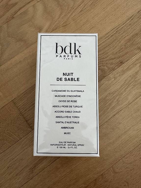 Profumi & Eau de Toilette: BDK NUIT DE SABLE EDP 100ML – Usato da Zürich venduto da justin27