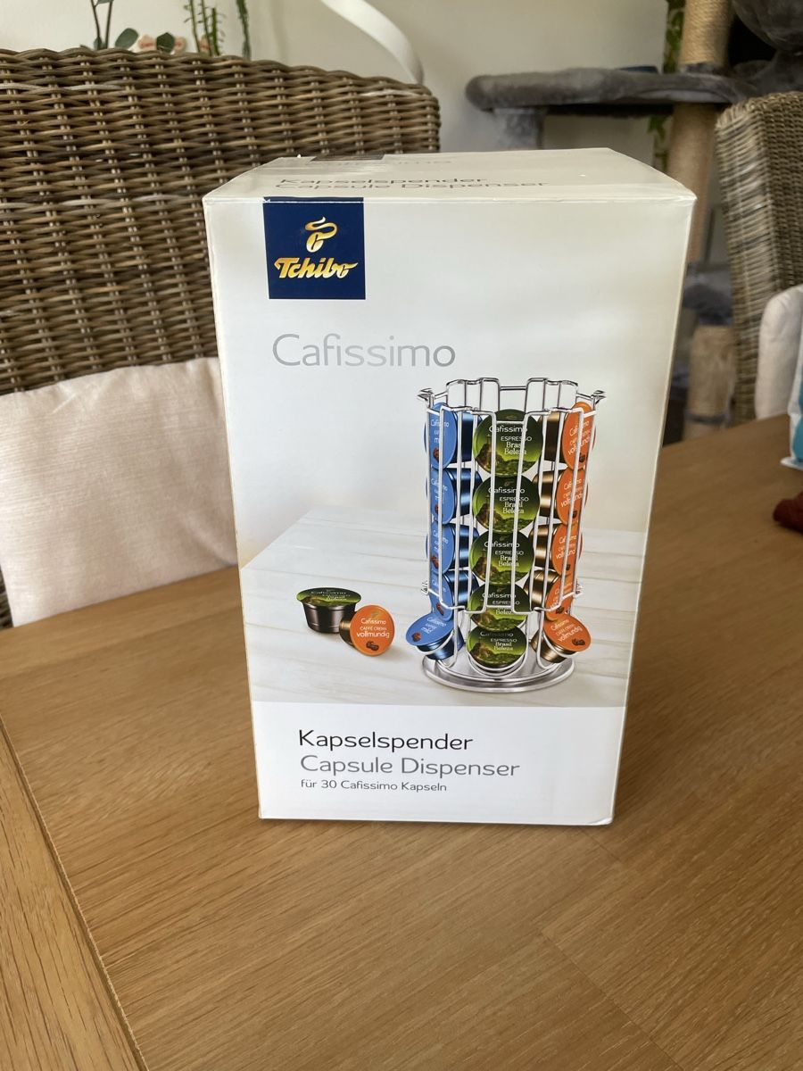 Altro per la casa: Tchibo Cafissimo Kapselspender, neuwertig & original verpack – Nuovo e nell'imballaggio originale da Aarau Rohr venduto da keedom
