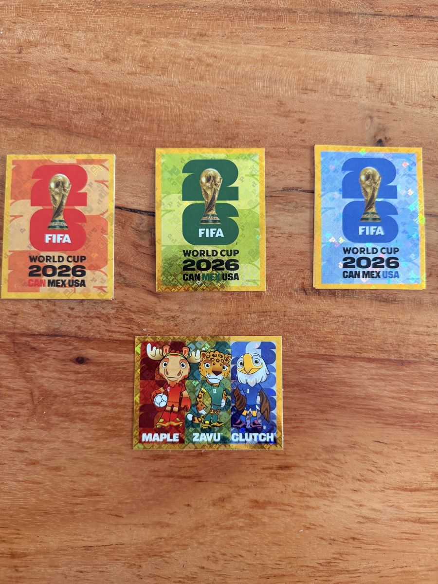 Panini Carte collezionabili: Panini WM 2026 6-7 und 3 – Nuovo (secondo la descrizione) da Staufen venduto da J.sant