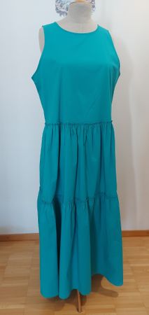 Sommerkleid, Petrolgrün, Gr  42