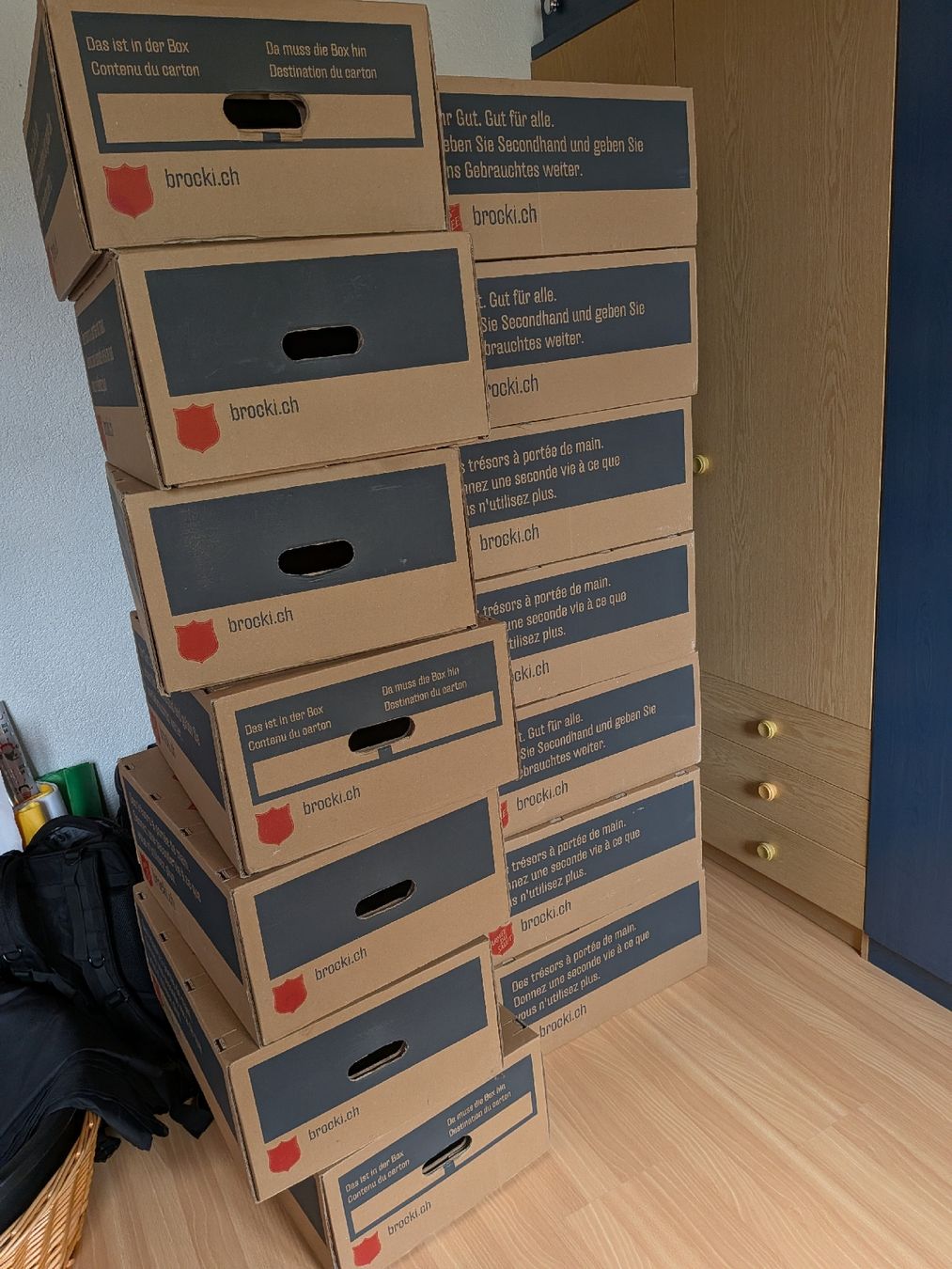 Cartoni: Zügelkisten 21 Stück – Usato da Pieterlen venduto da Beetle72