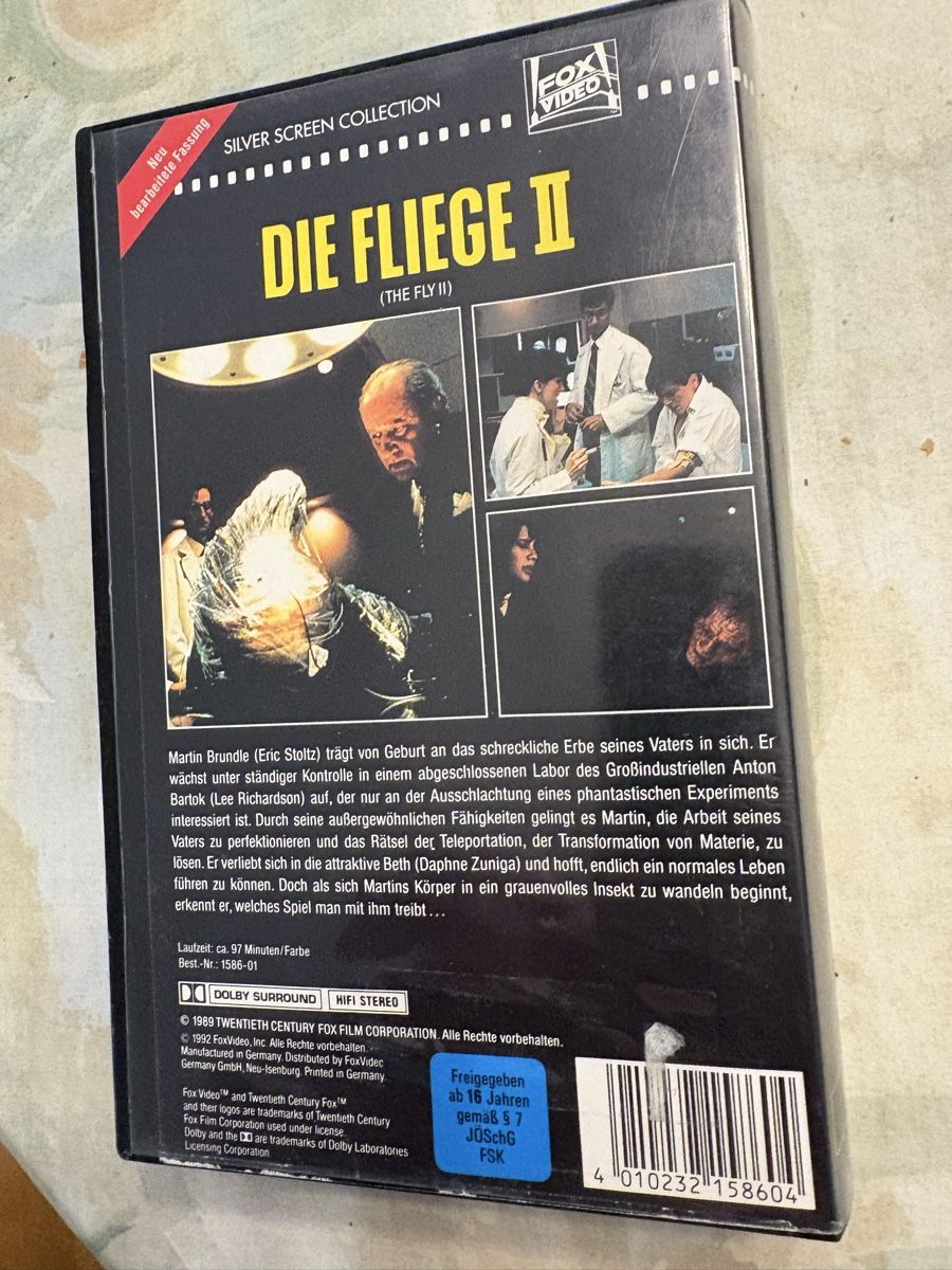 Tutti i VHS: VHS die fliege 2 – Usato da Herzogenbuchsee venduto da warrior77 1