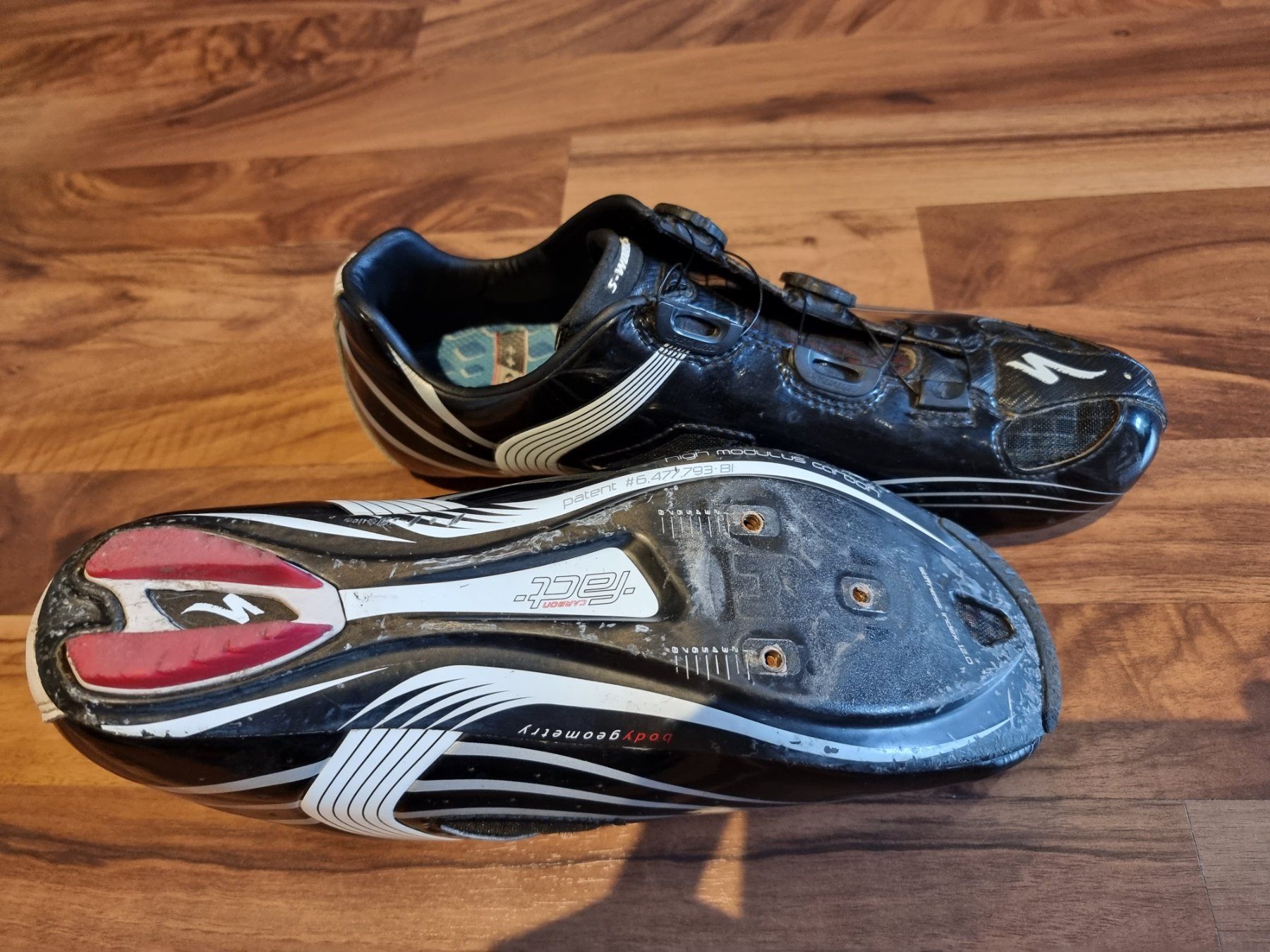 Specialized Veloschuhe: Specialized S-Works Rennradschuhe Gr. 42.5 – Gebraucht aus Spiez von  1