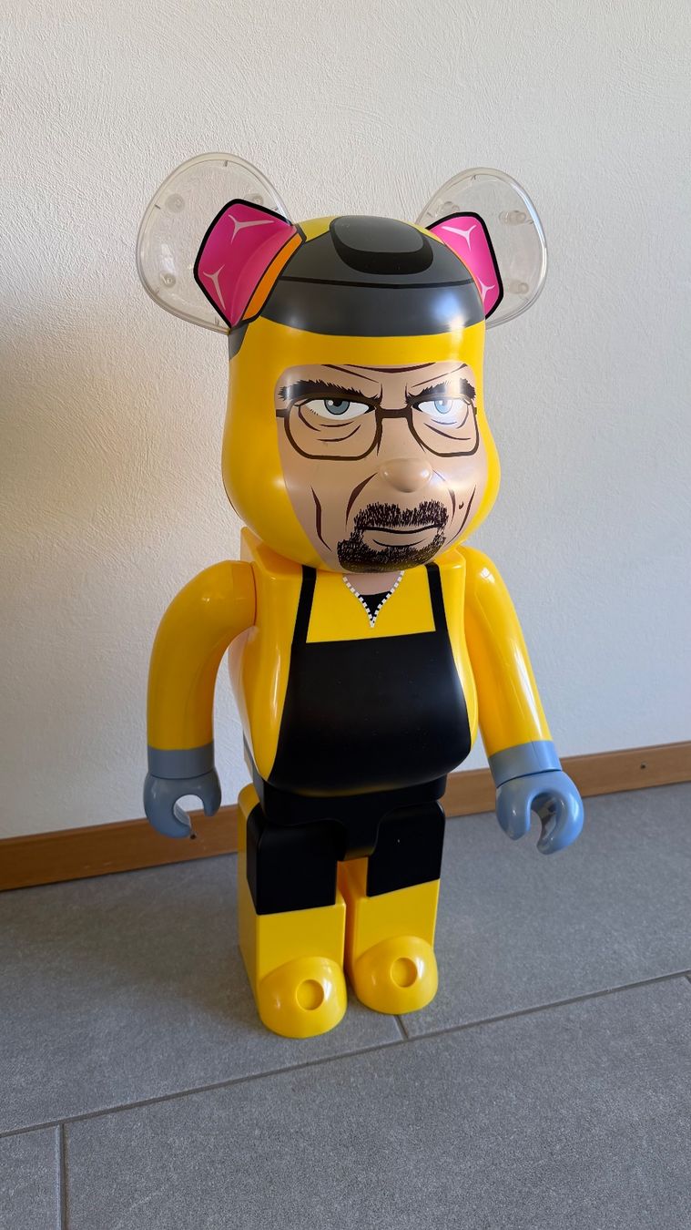 Medicom Toy Figuren: Bearbrick Medicom 1000% Breaking Bad – Neu und originalverpackt aus Epalinges von ste_q7hq