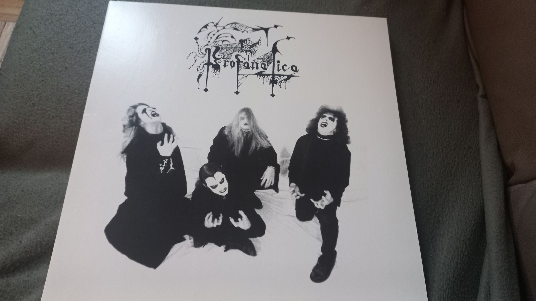 Schallplatten: Profanatica/Masacre-KULT Split Vinyl LP BLACK/Death Metal – Gebraucht aus Olten von Donatello1984