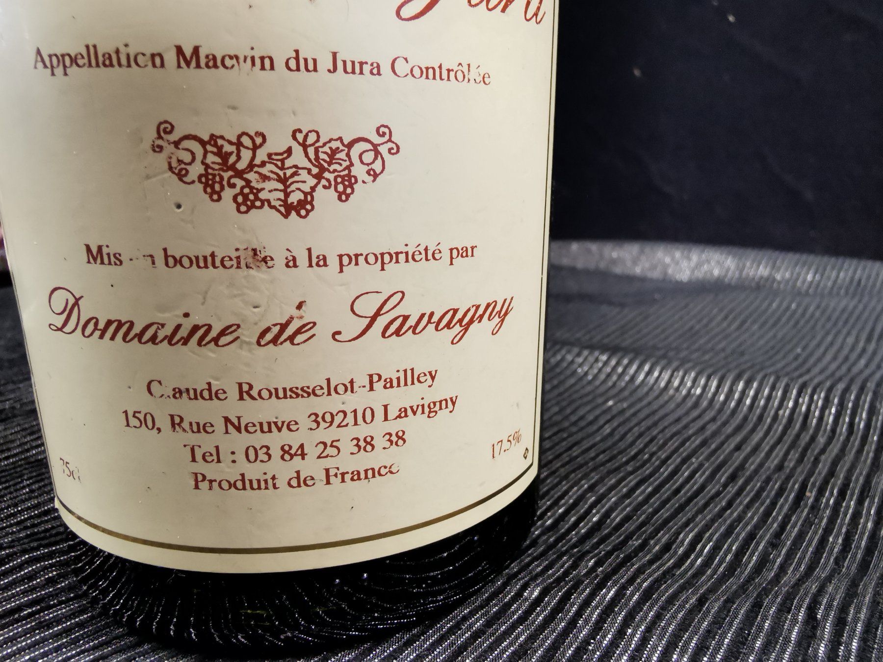 Vino: MACVIN DU JURA – Nuovo (secondo la descrizione) da Genève venduto da Leboucheoreilles 4