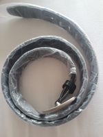 Schwarzer Ledergürtel, Gr. 100, neu