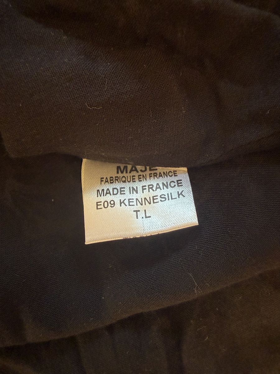 Maje Röcke: Jupe Maje léopard soie noir blanc - taille L - comme neuve – Neu (gemäss Beschreibung) aus Lausanne von Stephaniesdressing 8