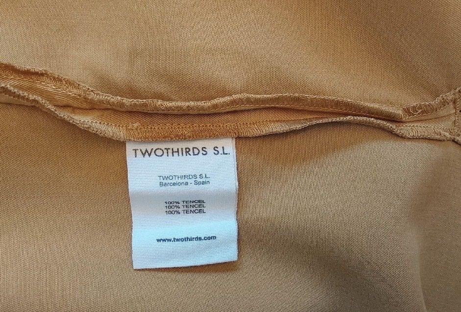Kleider: TwoThirds Hemdblusenkleid Tencel gelb – Gebraucht aus Nottwil von Silke94 5