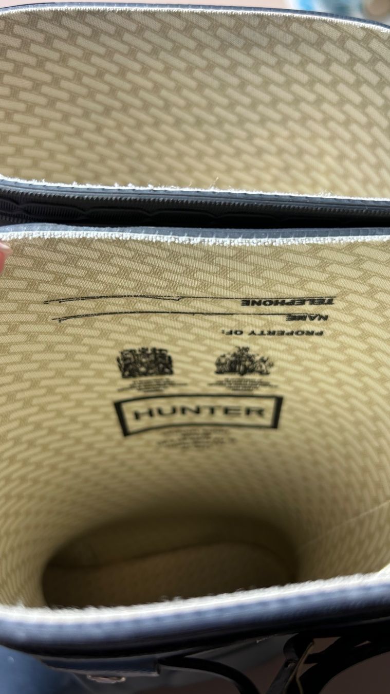 Hunter Damenschuhe: Botte de pluie - Hunter - Taille 38 – Gebraucht aus Crans-Montana von Louloutte7 2