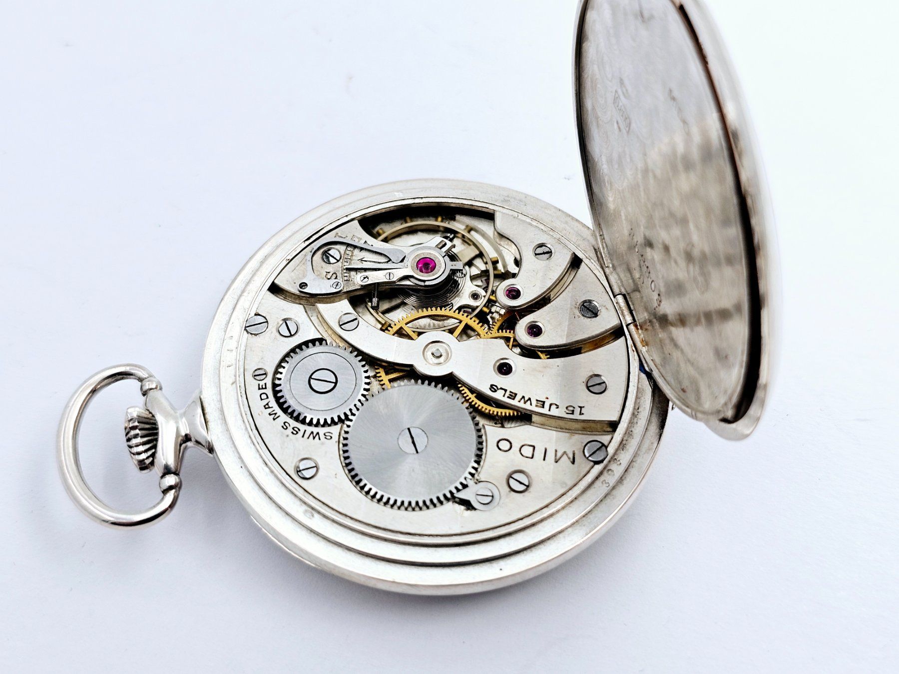 Orologi: Mido Taschenuhr 800 Silber – Usato da Bassersdorf venduto da AnkerWatch 3