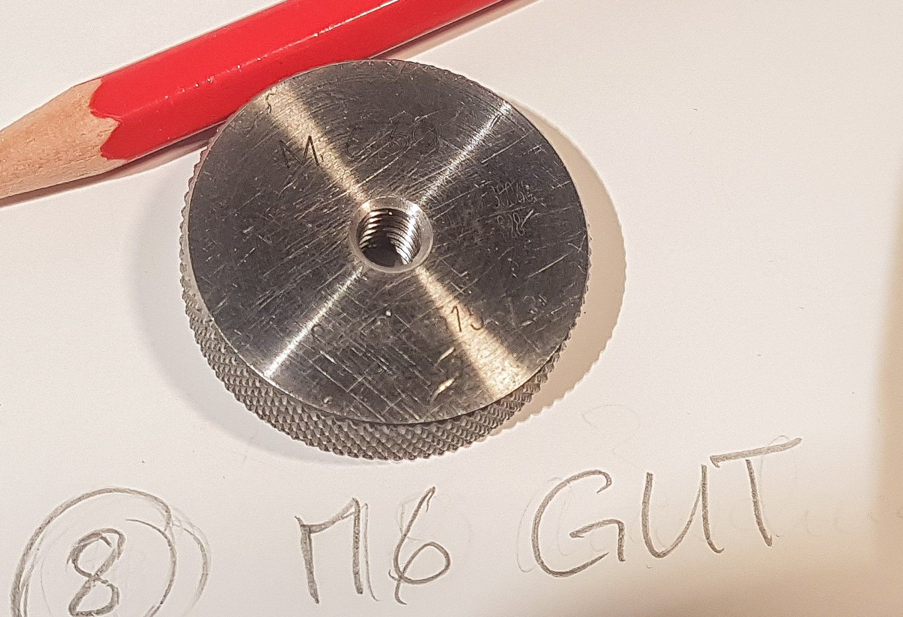 Misurare: Gewindelehrring M6 GUT Lehrring GO – Usato da Aarburg venduto da davon6789 2