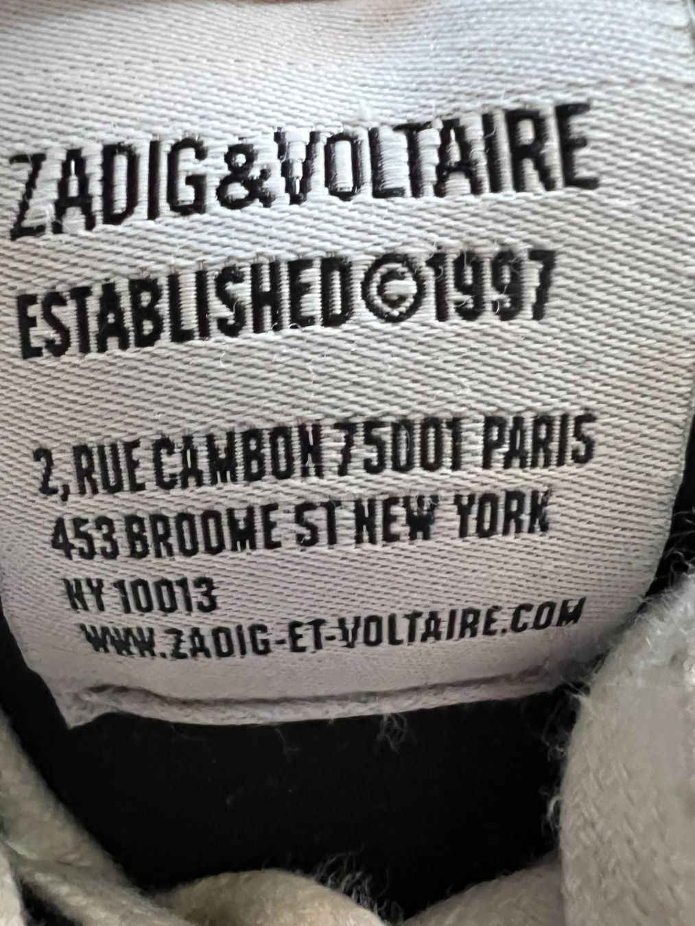 Zadig & Voltaire Scarpe da donna: Zadig & Voltaire Sneakers, 65% Leather Gr. 39 – Usato da Rüschlikon venduto da 21moje 7
