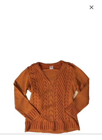 Strickpullover orange