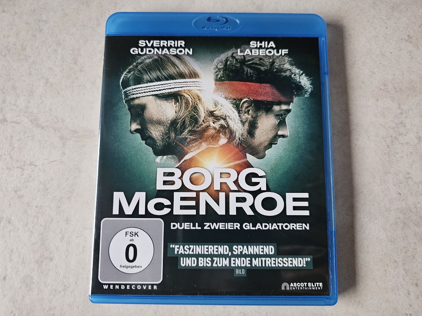 Tutti i DVDs: Borg McEnroe  -  Duell zweier Gladiatoren  /  Bluray – Usato da Schneisingen venduto da backstore24