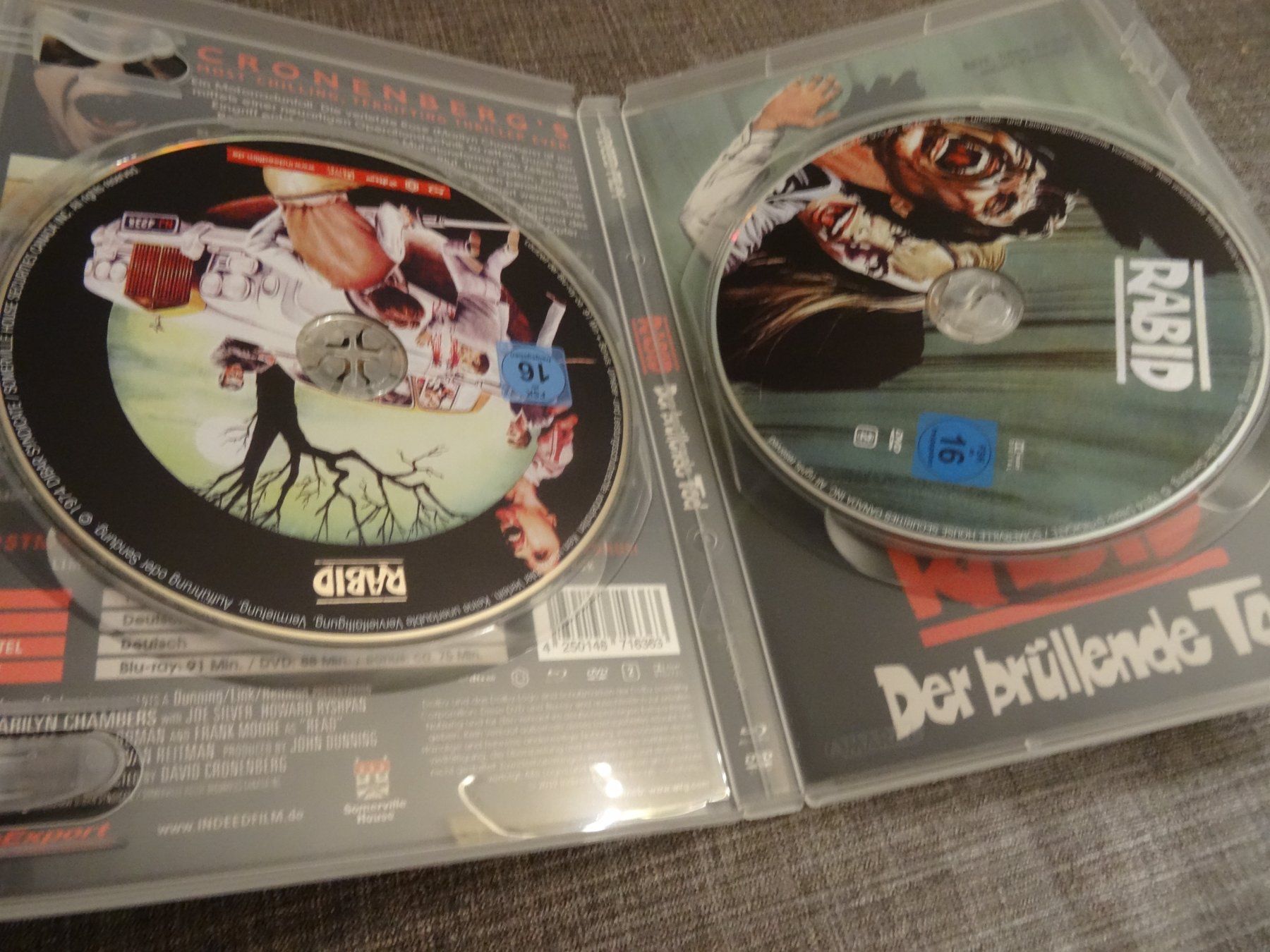 Tutti i DVDs: Rabid  Limited Edition Blu-ray DVD – Usato da Olten venduto da Disc-Verkauf 3