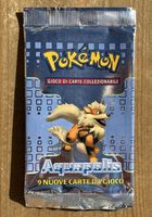 Leeres Pokémon Aquapolis Booster Italienisch