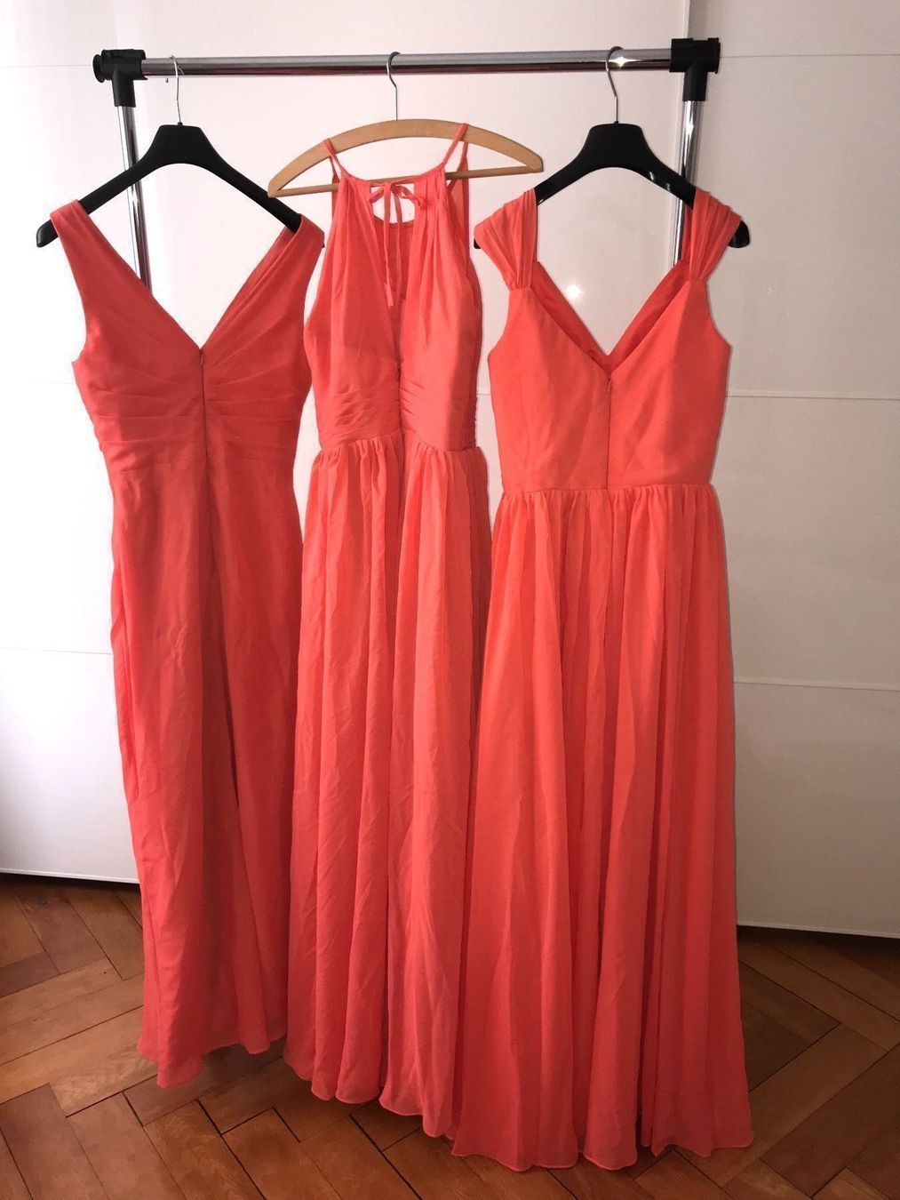 Kleider: Brautjungfernkleider 3x !! Farbe Papaya – Gebraucht aus Basel von kat_5vlm 3