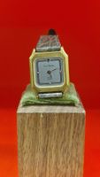 Pierre Cardin Damenuhr Gold Quarz Croco Veritable 