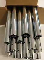 USM Haller Rohre 750mm (10er-Set) – Verchromt, guter Zustand