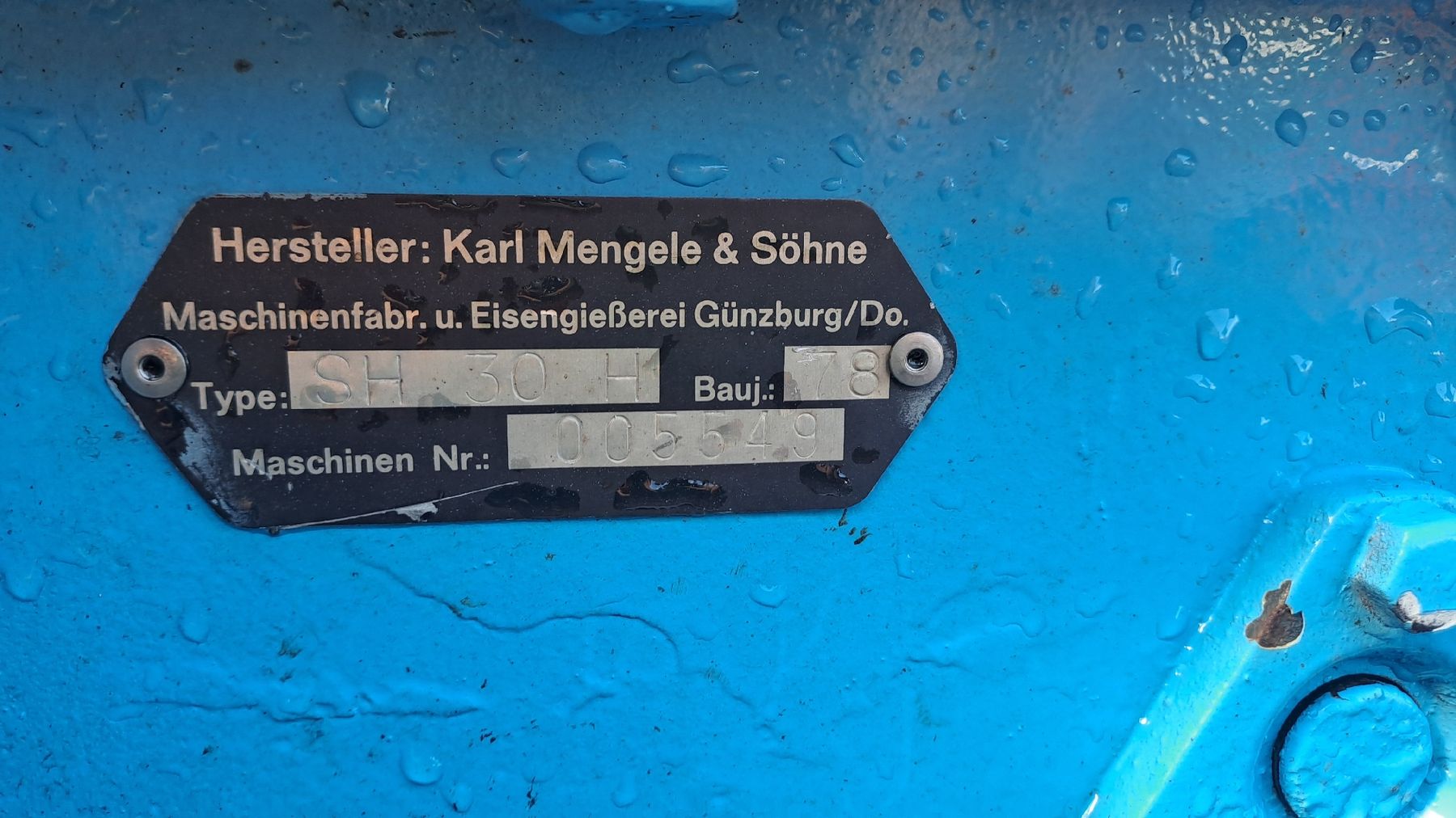 Trinciatrici: Maishacker mengele SH30 mit Kemper 3000 – Usato da Belp venduto da wys_d6x5 4