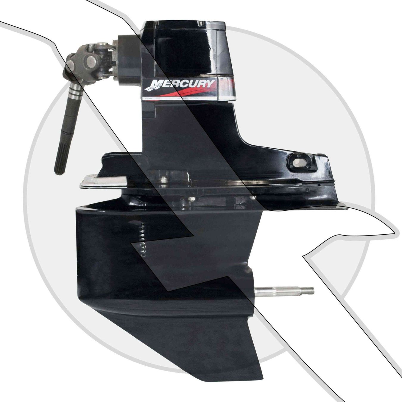 Mercury Motori: MERCRUISER BRAVO Z - ANTRIEB – Usato da Avenches venduto da BOOTTRANSPORTE