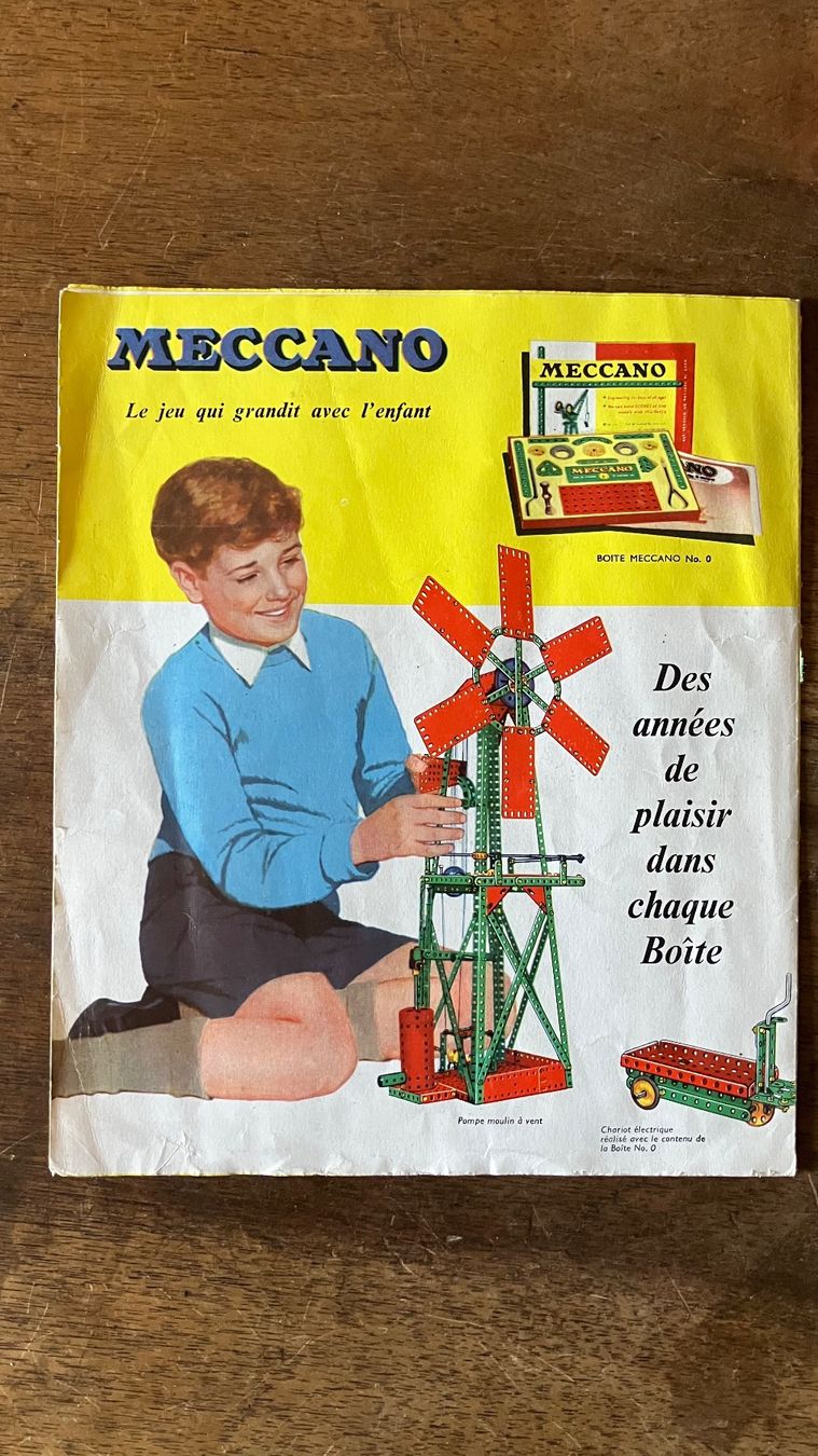 Spielzeuge: Dépliant MECANO 1959 Spiel – Gebraucht aus St-Cierges von LeRegain 1
