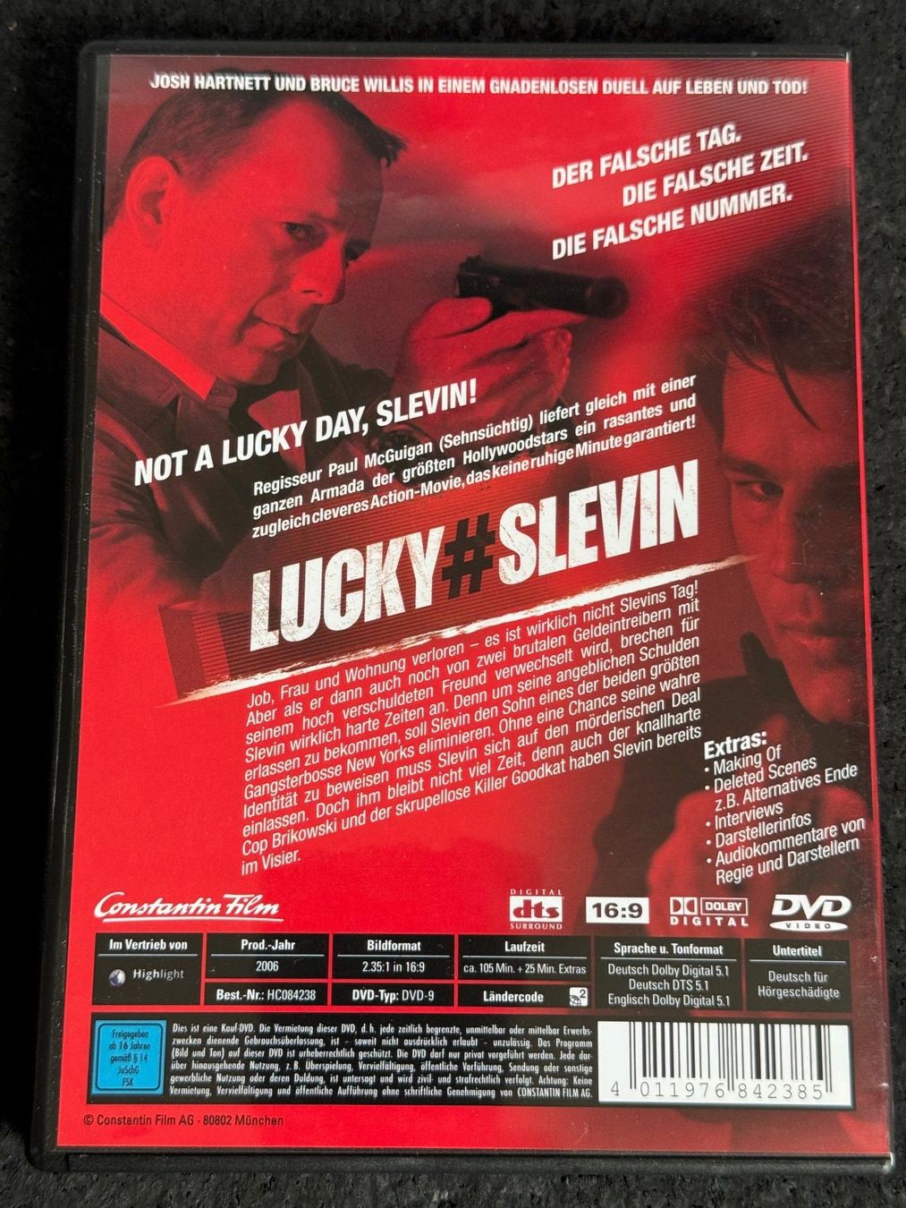 Tutti i DVDs: Lucky # Slevin DVD DE/EN – Usato da Fribourg venduto da tschjoly 1