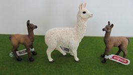 Schleich Lama & Fohlen, 3er Set ( NEU )