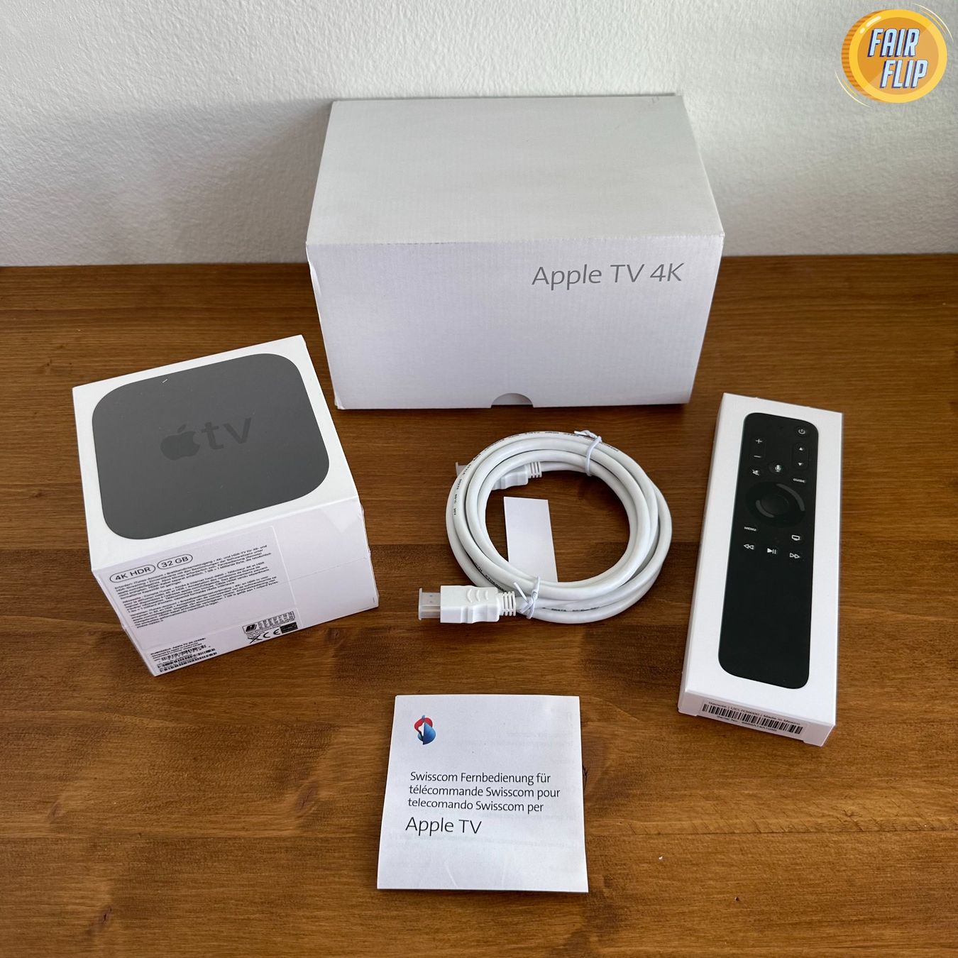 Apple Sistemi audio & multimediali: Apple TV 4K (32 GB) Model: A2169 – Nuovo e nell'imballaggio originale da Luzern venduto da fairflip