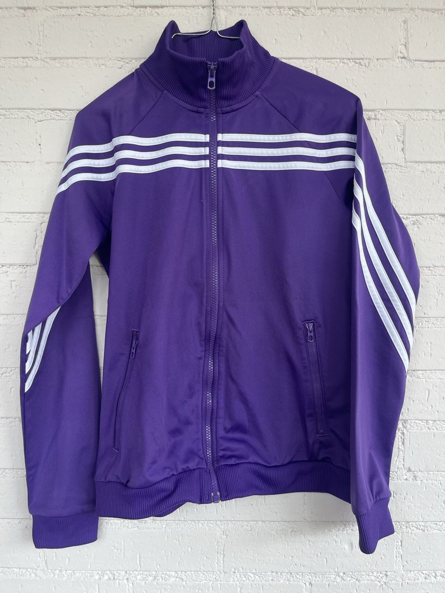 Adidas Giacche: Adidas - Violette Trainer-Jacke – Usato da Embrach venduto da hexslog00