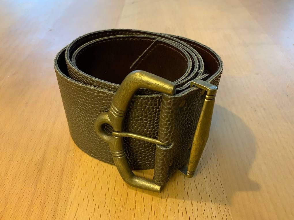 Cinture: Olivbrauner Damengürtel – Usato da Weinfelden venduto da bea_2ln5