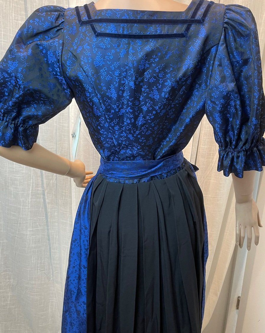 Robes: Wunderschönes Trachtenkleid Dirndl ISOLA AUSTRIA Blau GR. 36 – D'occasion à Flums par Flumsantik 2