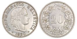 20 Rappen von 1930 (unzirkuliert)