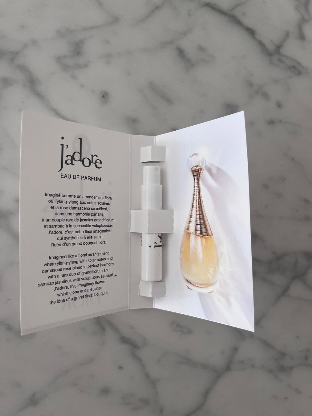 Dior Profumi & Eau de Toilette: Dior J‘adore Eau de Parfum Sample – Nuovo e nell'imballaggio originale da Wetzikon ZH venduto da MW.S 1