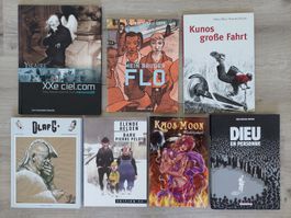 7 Comics verschiedene