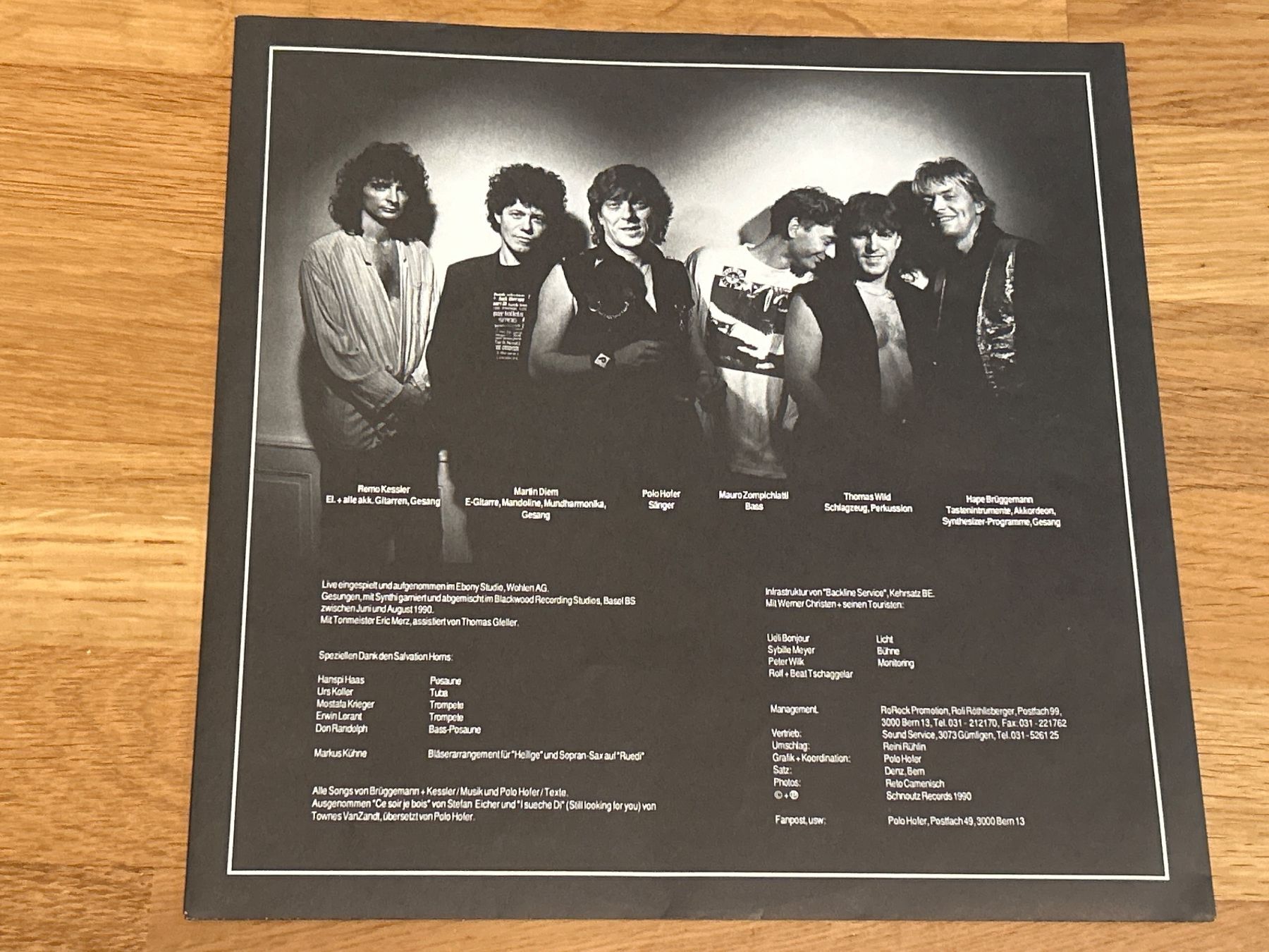 Schallplatten: Polo Hofer. 1990. Eden – Gebraucht aus Faulensee von Mizuno06 2