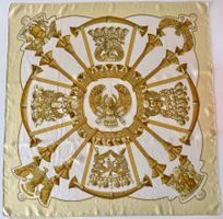 Superbe foulard HERMES-Paris "Egypte", avec box original