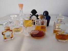 miniatures bouteille de parfum